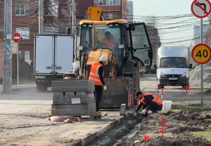 Когда завершится благоустройство Шаляпинского бульвара, рассказали в администрации Краснодара