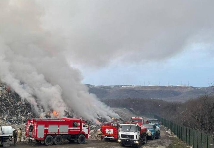 Мусорный полигон в Новороссийске временно перестал принимать отходы