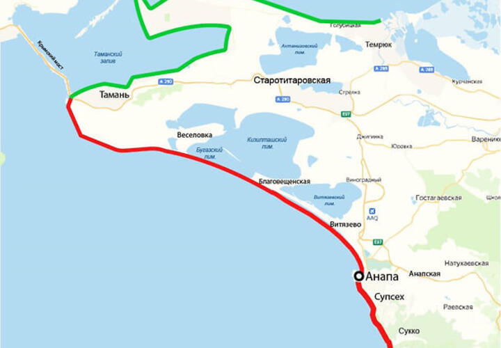 Оперштаб Кубани опубликовал карту закрытых и открытых для отдыха пляжей