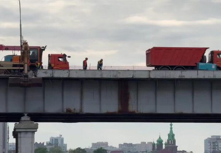 На сколько затянется ремонт Тургеневского моста в Краснодаре, рассказали власти