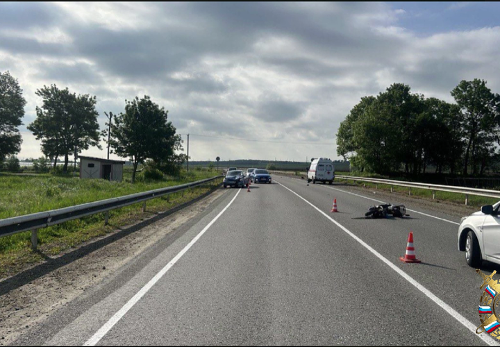 Водитель мопеда погиб на кубанской трассе