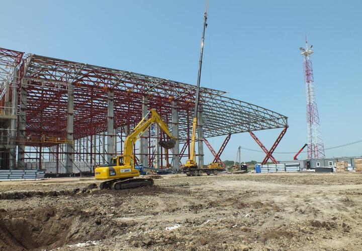 Здание приобрело финальные очертания: появились свежие фото строительства нового аэропорта Краснодара