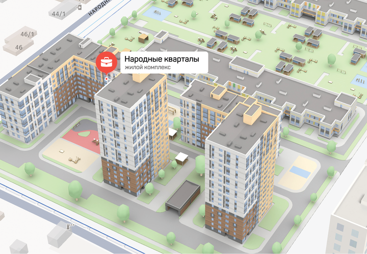 Краснодарцы могут изучить новый район «Народные кварталы» в виртуальной реальности