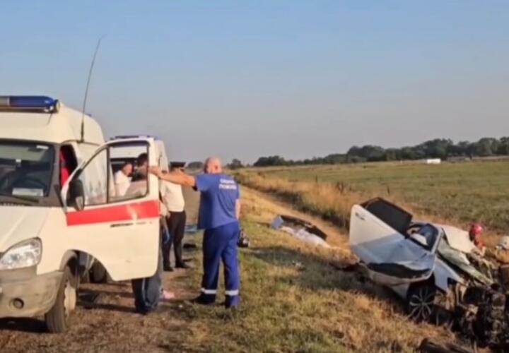 Три человека погибли в жутком ДТП в Белореченском районе Кубани