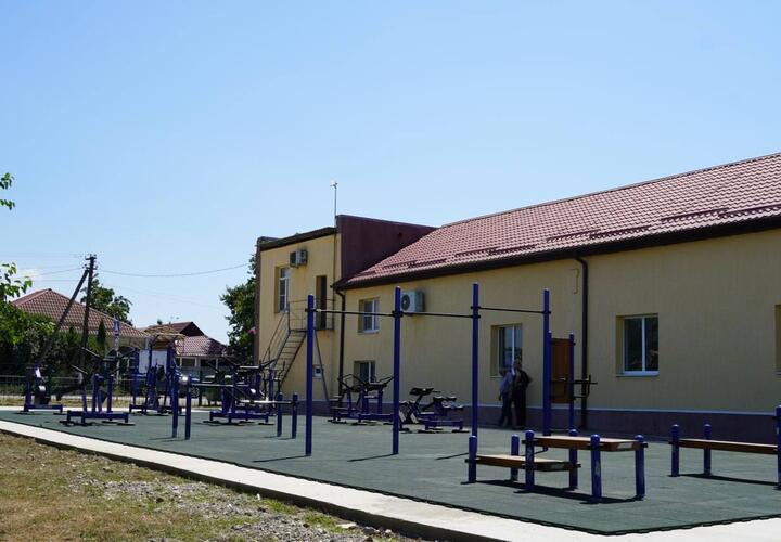 В станице Варениковской на Кубани появилась многофункциональная площадка для сдачи ГТО