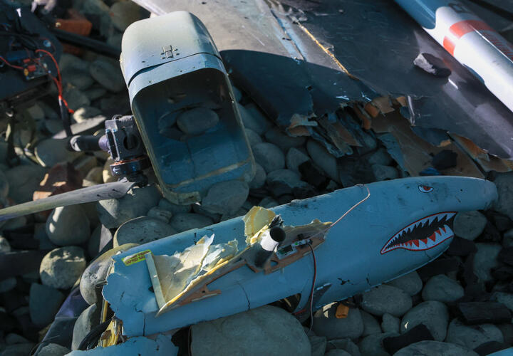 Фрагменты БПЛА упали в двух районах Краснодарского края