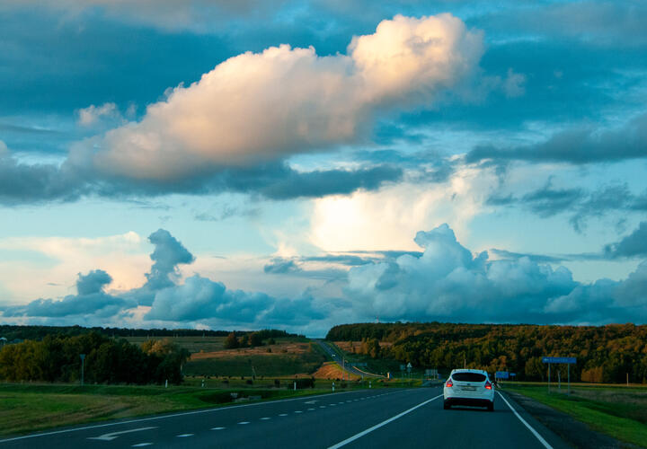 В Краснодаре облачно, ожидается до +25