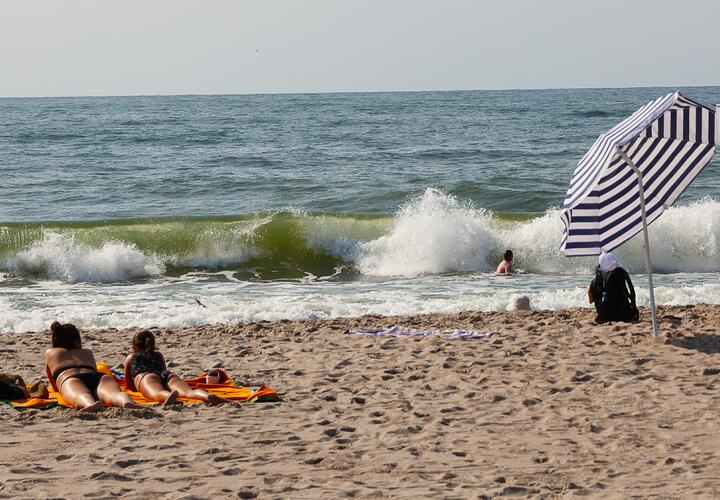 Какая сейчас температура в море на курортах Краснодарского края