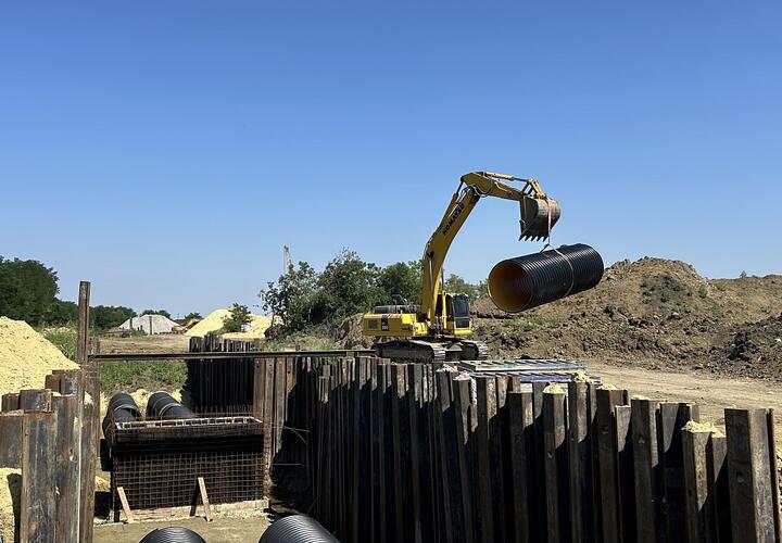 Крупный проект на Западном обходе в Краснодаре близится к завершению