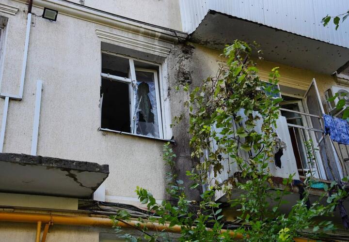 Ликвидация последствий атаки БПЛА продолжается в Новороссийске