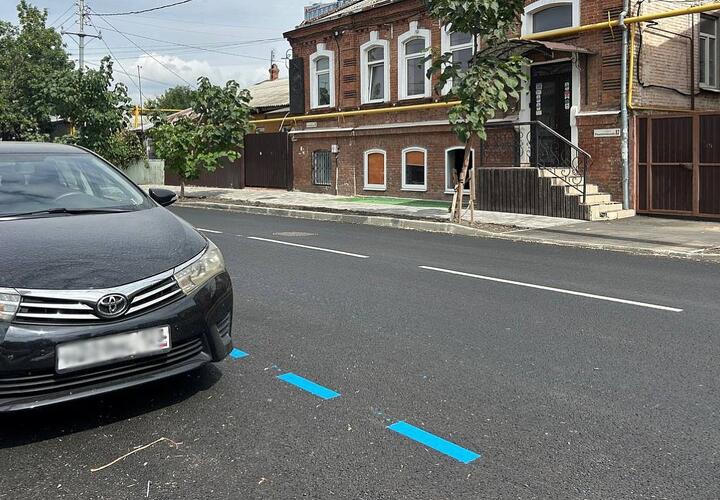 На улицах Краснодара появилась новая дорожная разметка