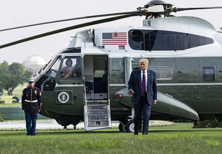 Опрос: более половины американцев не одобряют работу Трампа