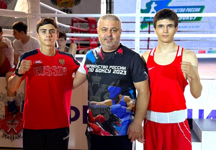 Спортсмены из Академии бокса «НВМ» вошли в тройку призеров первенства России по боксу