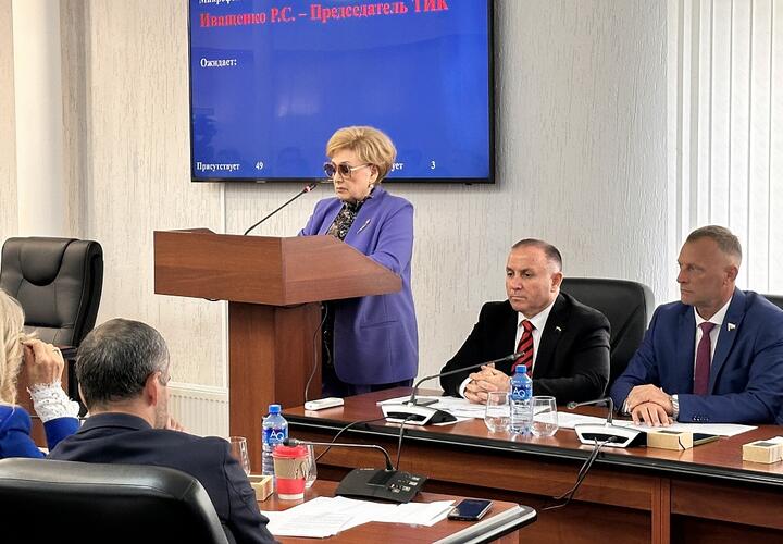 Вера Галушко уже в четвертый раз стала спикером гордумы Краснодара