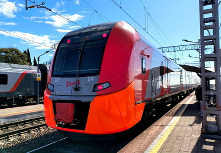 Две электрички на участке Туапсе — Имеретинский курорт будут отменены до середины декабря