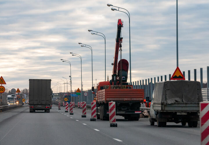 Половину Тургеневского моста в Краснодаре открыли спустя полгода ремонта