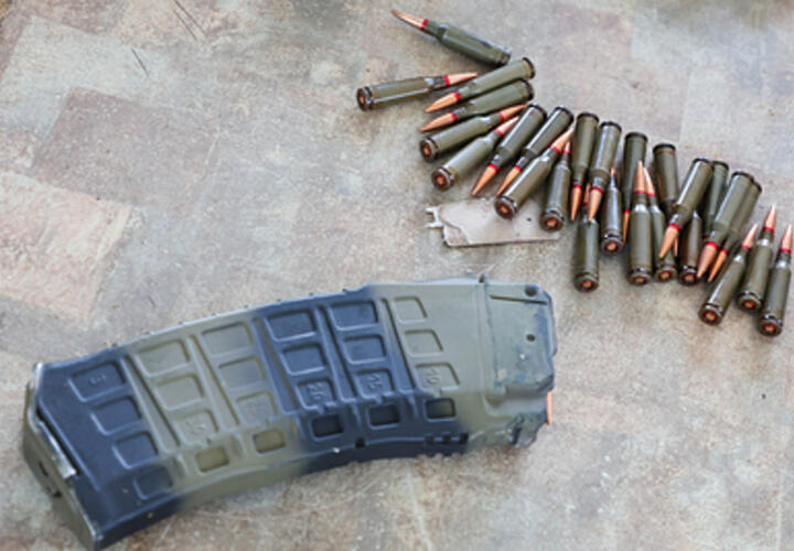 В Анапе во время рейда полиции изъято оружие и боеприпасы