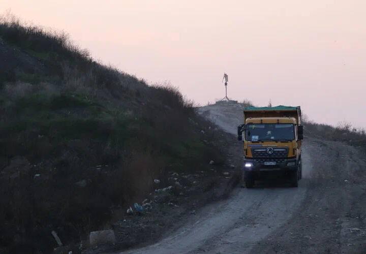 В Динском районе Кубани вскоре начнется рекультивация огромного мусорного полигона