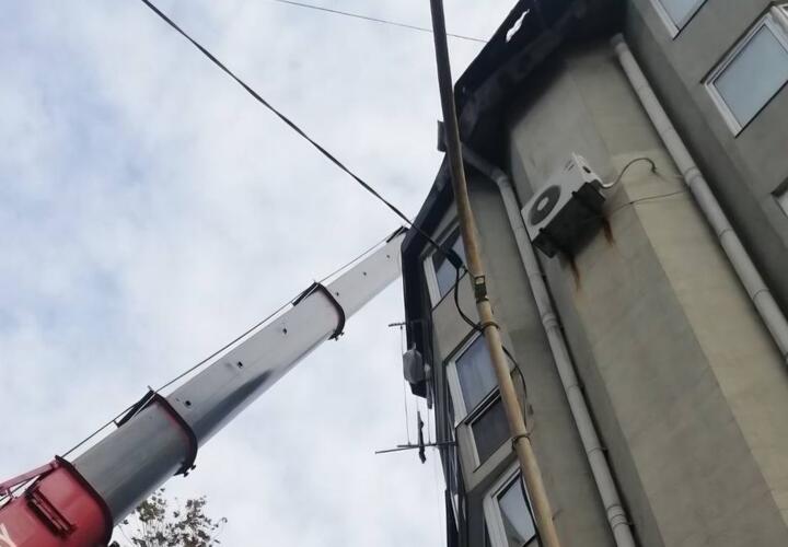 В Туапсе введен локальный режим ЧС