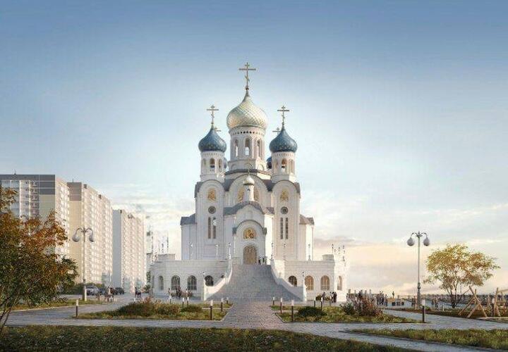 В новом храме на ЮМР в Краснодаре увековечат память героев СВО