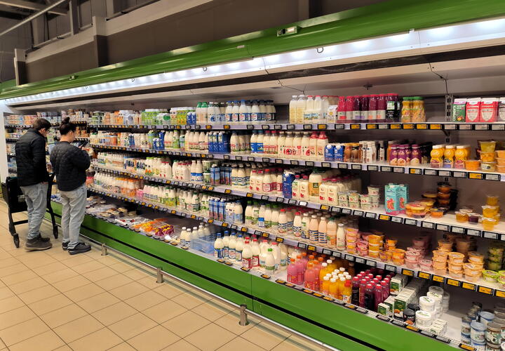 Продукты на Кубани подешевели