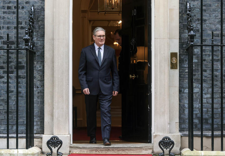 Кир Стармер на Даунинг-стрит