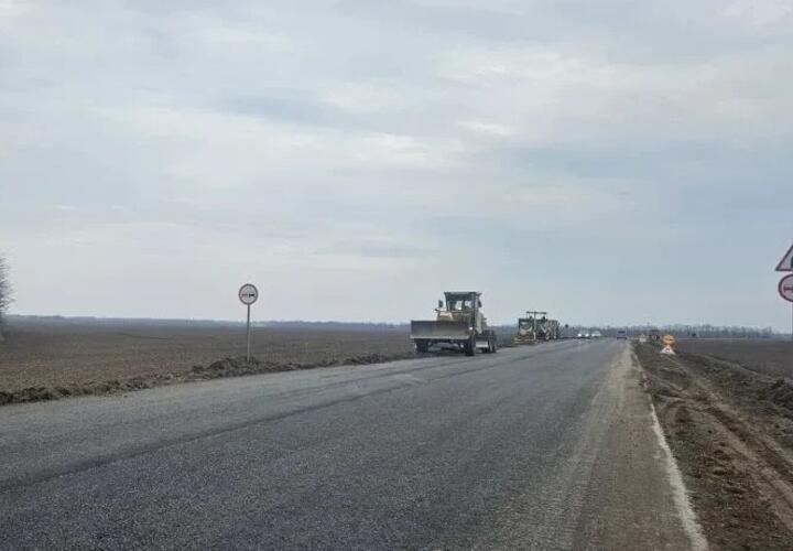 Ремонт дороги Каневская - Березанская