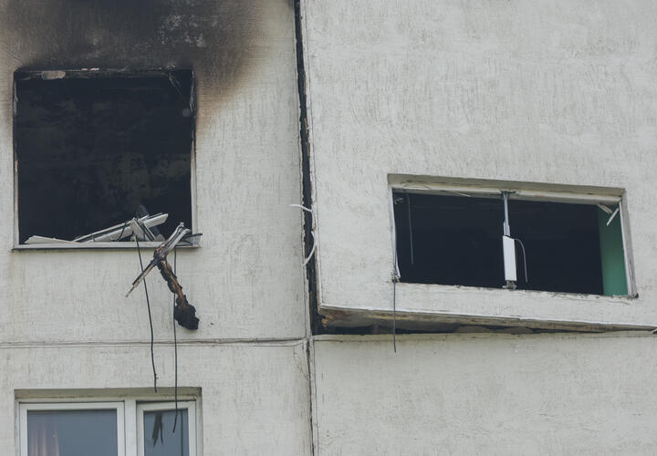 Человек получил травмы из-за взорвавшегося газового баллона в Туапсе 