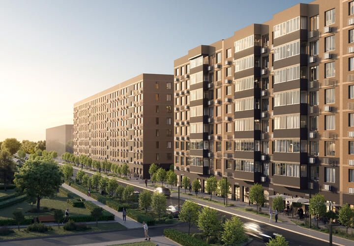 В жилом комплексе будут работать две школы и детский сад 