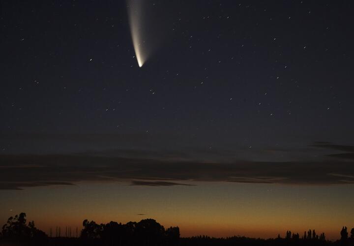 При ясной погоде её будет видно невооружённым глазом