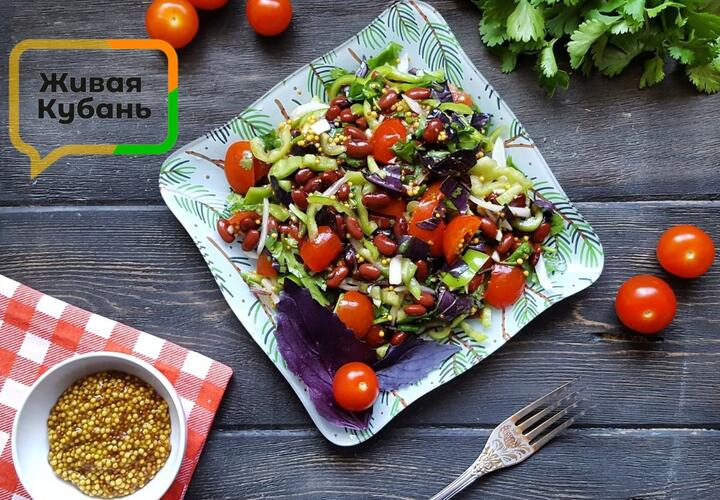 Салат из фасоли