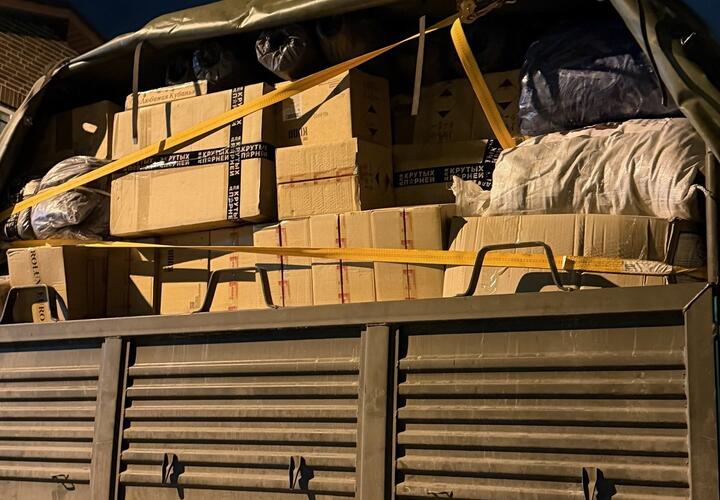 Застройщик «НВМ» отправил груз раненым бойцам