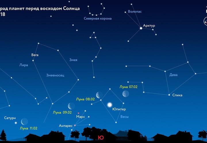 Сразу три ярких астрономических события за одни сутки произойдут в августе 