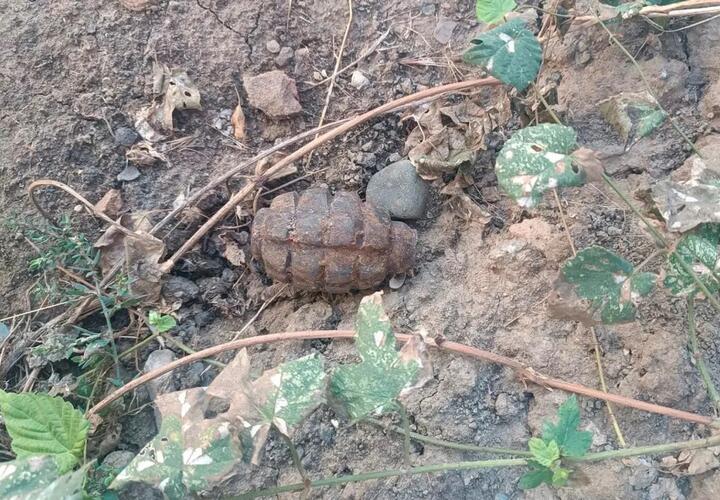 Боеприпас оказался на территории гаражного кооператива