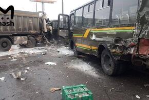 Житель Кубани погиб в ДТП с военными автобусами
