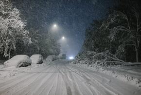 Краснодарский край продолжает засыпать обильными снегопадами