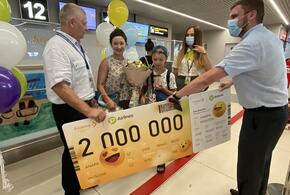 Аэропорт Анапы впервые принял 2-милионного пассажира 