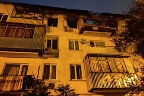 В Краснодаре из-за взрыва бытового газа произошел пожар в жилом доме 
