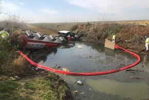 В Адыгее бензовоз утонул в оросительном канале