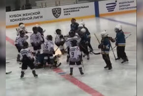В Сочи команда хоккеистов избила противников на разминке ВИДЕО