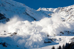 В горах Сочи на сноубордиста сошла лавина ВИДЕО