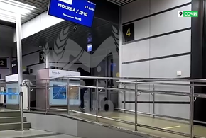 Буйный москвич устроил дебош в аэропорту Сочи