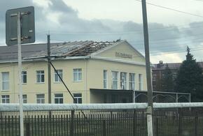 В Адыгее ветер посрывал крыши с домов культуры и школы