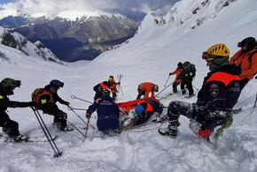 В горах Сочи лыжник рухнул с параплана, но выжил ВИДЕО