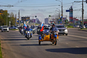 На Кубани прошел мотопробег в поддержку участников спецоперации