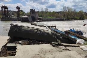 Разрушение Федоровского гидроузла не повлияло на проезд транспорта