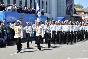 В Краснодаре прошло торжественное шествие войск