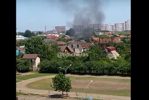 В Краснодаре сгорел частный дом в районе «Красной Площади» ВИДЕО