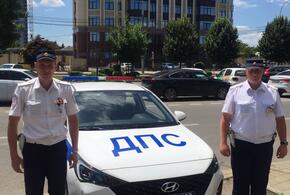 В Краснодаре полицейские помогли беременной добраться до роддома