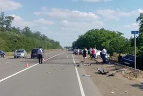 В Курганинском районе Кубани 59-летний водитель погиб в лобовом ДТП